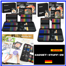 Kreative Zeichenkoffer | 103-teiliges Set mit Tasche