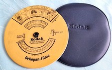 Kodak Belichtungstabelle (Tages-, Kunstlicht)