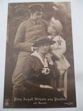 Postkarte Adel Prinz August