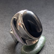 Moderner Designer Ring Silber