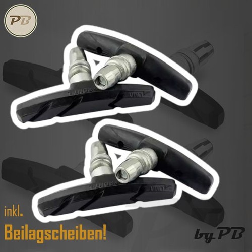 Brake bremsbeläge - 4x, v-brake