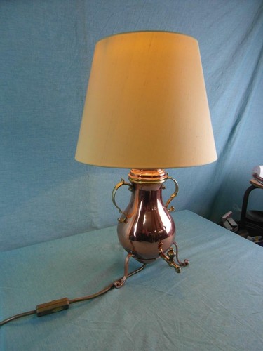 Tischlampe samowar antik - tischlampe,
