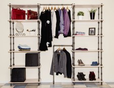 Kleiderschrank regal shabby - kleiderschrank, *