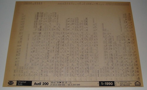 Ersatzteilkatalog auf