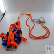 WEIKAXIMU Auffanggurt Fallschutz Sets: 5-Punkt Auffanggeschirr 