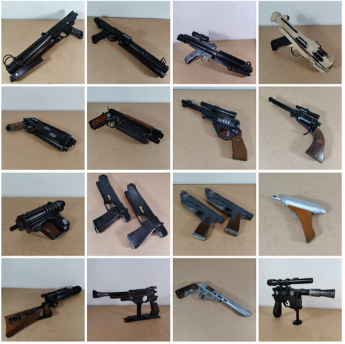 Star wars blaster requisite - star, 3d