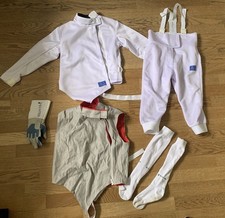 Fechtanzug von Beyond 3teilig: Jacke, Hose, Weste, Gr. 152 , Sehr gut!