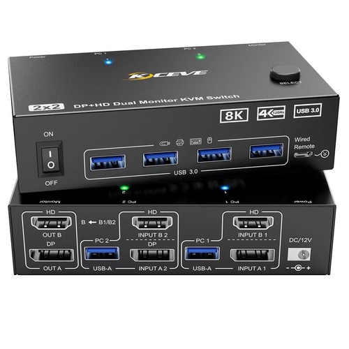 Mleeda dual monitor - monitor, switch