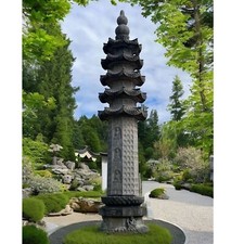 Große Buddha Pagode 8m hoch Garten Steintempel Tibet China Stupa AsienLifeStyle