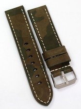 BAND 22mm Germany RIOS1931 Leder Camouflage MILITARY Infantery Army robust STRAP
