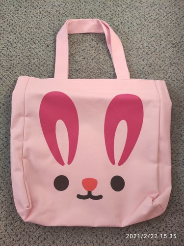 Kindertasche rosa hase - kindertasche,