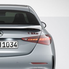 C 63 S Schriftzug schwarz rot