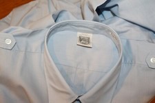 Herren Büro Klassische Hemd Gr.39 M Diensthemd Pilotenhemd Freizeithemd Pilot S