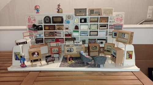 Kaufmannsladen mit miniatur - kaufmannsladen,