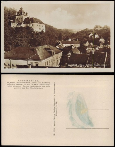 Ansichtskarte liebstadt - ansichtskarte,