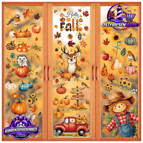 Fensterbilder herbst stück - fensterbilder, 87