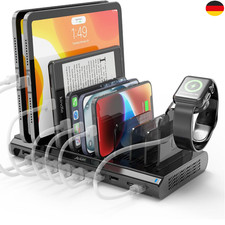 USB C Ladestation 10 Port 120W