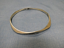 KA947-800er Silber Armreif Innen d.m 5,8 cm Breit 2,5 mm Gewicht 9,5 Gramm