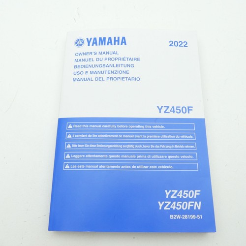 Original yamaha 450 fn - yamaha, yz