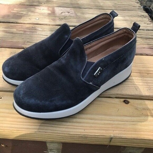 Swissies navy suede walking - navy,