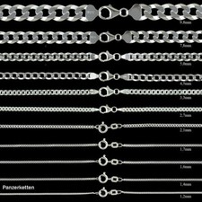 Massive 925 Silberkette