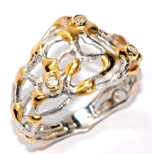 Ring platin diamant 06c - diamant, 0,06c