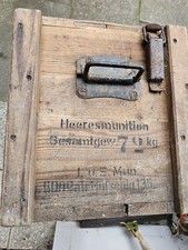 Original Heeres-Munitionskiste (Leer) Wehrmacht Militaria