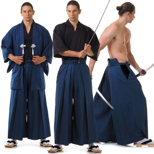 Japan samurai kimono set - kimono,