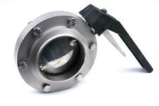 APV 316 DN80/PN10 Klappenventil Edelstahl Ventil Scheibenventil Milchgewinde