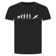 Evolution skispringen shirt - skispringen, t-shirt