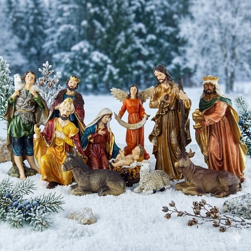 Wunderschöne krippenfiguren - wunderschöne,