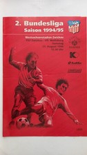 Stadionheft 94/95 FSV Zwickau