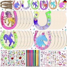 416 Teile Hufeisen Bastelset