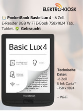 📚 PocketBook Basic Lux 4 -