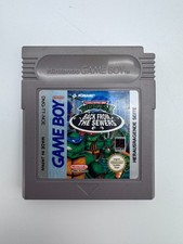 Turtles II 2 Gameboy Back from
