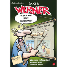 Werner kalender 2026 kultiger - kalender, 2026: