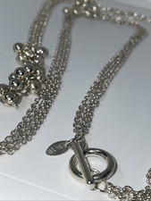 LBVYR  versilberte Kette mit