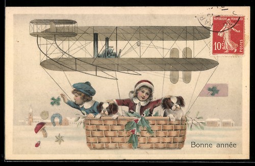 Doppeldecker flugzeug und zwei - doppeldecker-flugzeug,