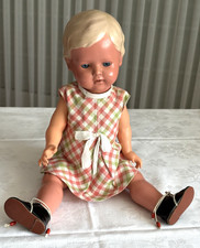 Alte Zelluloid- Pupppe von Schildkröt - "Christel"- um 1950