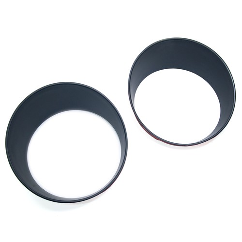 Scheinwerferring set schwarz - scheinwerferring,
