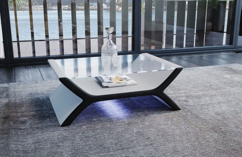 Leder couchtisch - leder,