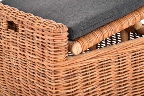 Rattan strandkorb sitzer - rattan-strandkorb, 1-sitzer
