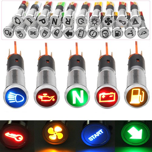 12v 8mm led auto lampe - auto,