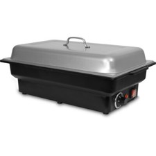 ZORRO Elektrischer Speisenwärmer Chafing Dish | Inkl. 1/1 GN-Behälter Einsatz