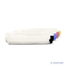 4x Eurotone Eco Patrone f�r OKI C-9650-HN C-9800-HN C-9650-HDTN C-9600-N