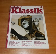 Motor Klassik 3/1985, Glas