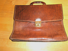 The Bridge vintage braun Aktentasche groß mit Schlüssel