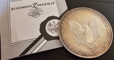1996 Silver Eagle Stempelglanz