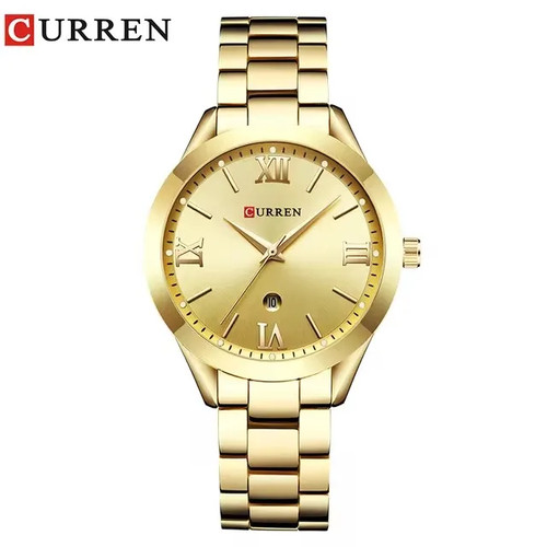 Gold damenuhr frau - gold,