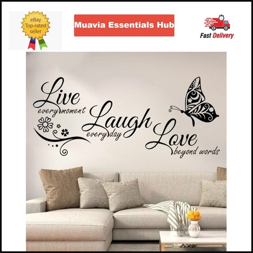 Live laugh love schmetterling - live,